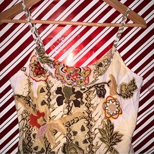 Floral Patterned Midi Sun Dress